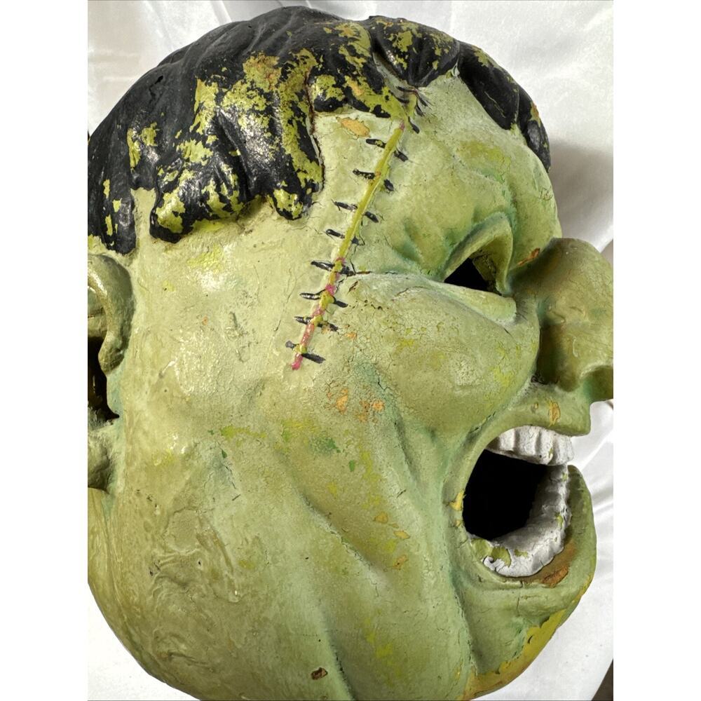 VTG Frankenstein Light Up Head Halloween Blow Mold 10’ Matrix Industries 1996 - Picture 7 of 9